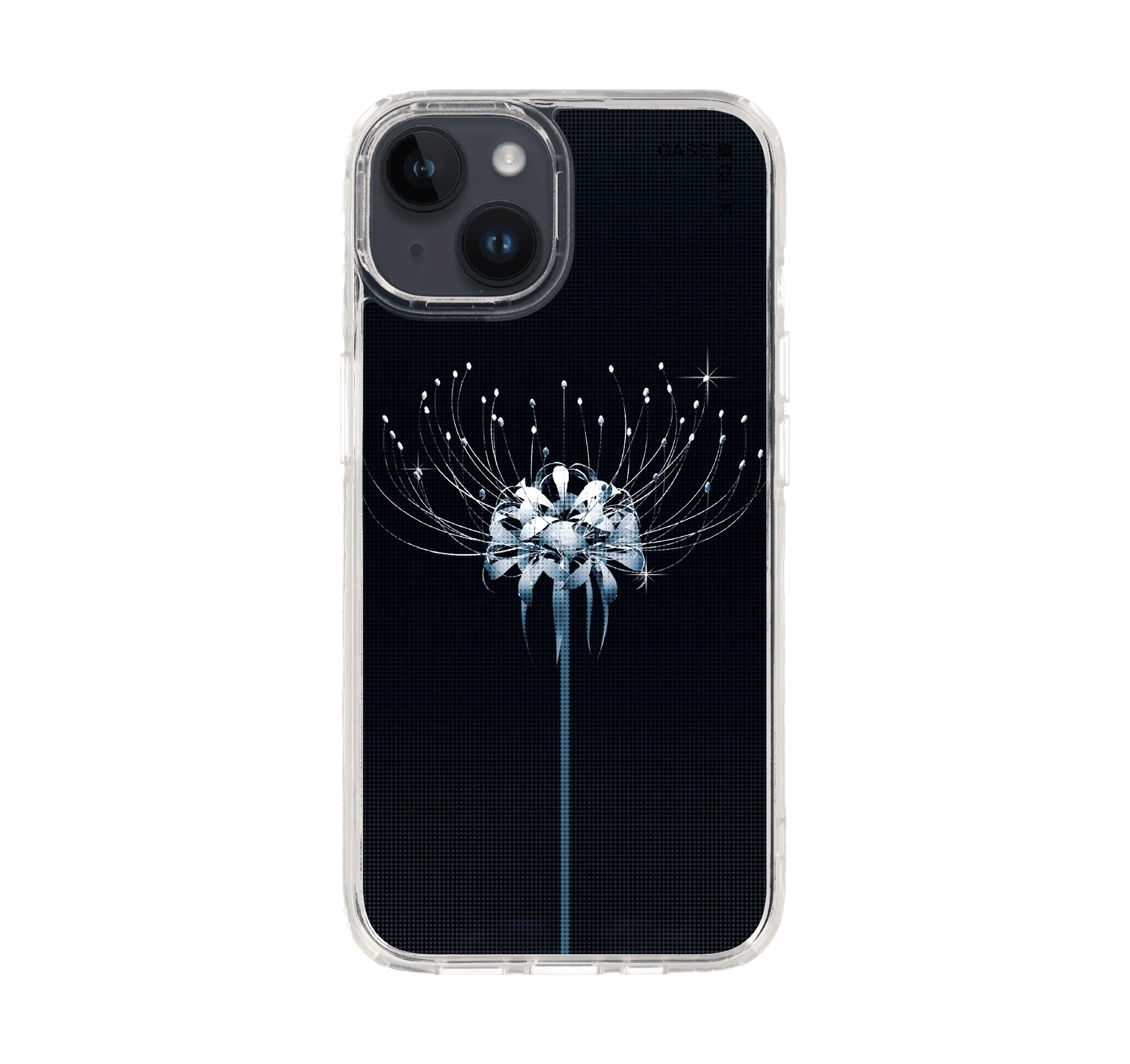 halftone lily flower